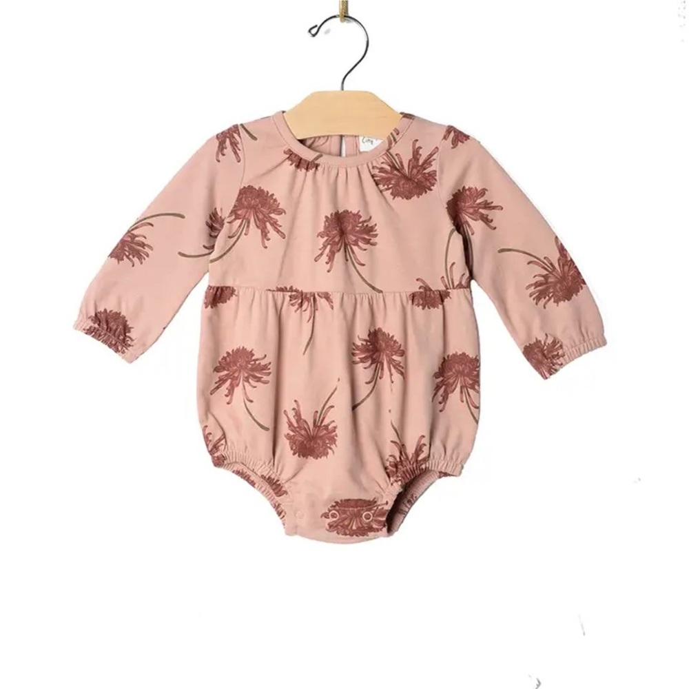 City Mouse Studio Chrysanthemum Long Sleeve Romper